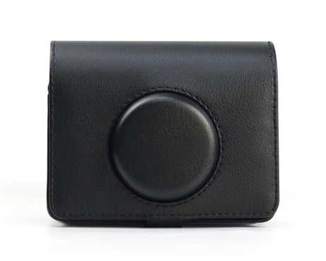 Retro Full Body Camera PU Leather Case Bag with Strap for FUJIFILM instax mini Evo, For FUJIFILM instax mini Evo Retro