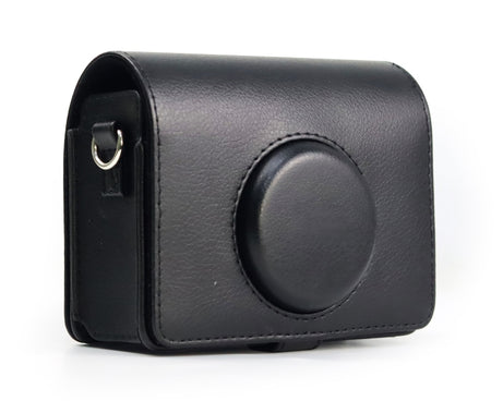 Retro Full Body Camera PU Leather Case Bag with Strap for FUJIFILM instax mini Evo, For FUJIFILM instax mini Evo Retro