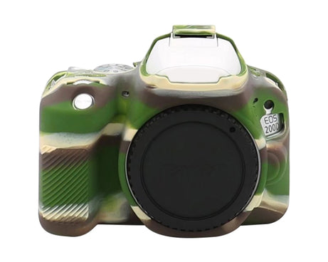 For Canon EOS 200D / EOS 200D Mark II Soft Silicone Protective Case, For Canon EOS 200D, For Canon EOS 200D / EOS 200D Mark II