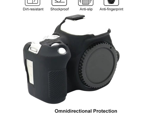 For Canon EOS 200D / EOS 200D Mark II Soft Silicone Protective Case, For Canon EOS 200D, For Canon EOS 200D / EOS 200D Mark II
