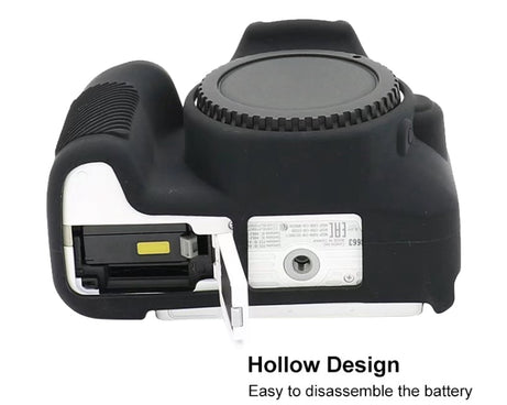 For Canon EOS 200D / EOS 200D Mark II Soft Silicone Protective Case, For Canon EOS 200D, For Canon EOS 200D / EOS 200D Mark II