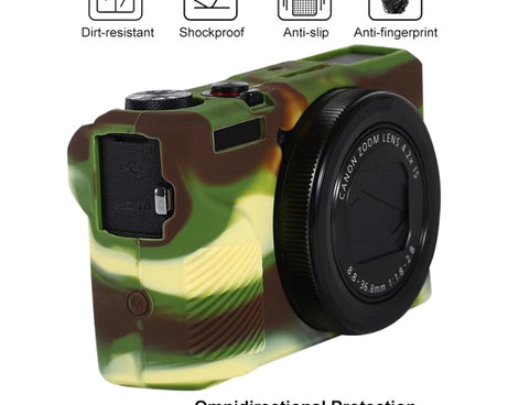 For Canon PowerShot G7 X Mark III / G7X III / G7X3 Soft Silicone Protective Case, For Canon PowerShot G7 X Mark III