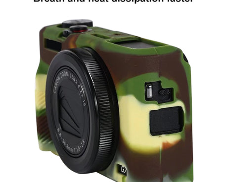 For Canon PowerShot G7 X Mark III / G7X III / G7X3 Soft Silicone Protective Case, For Canon PowerShot G7 X Mark III