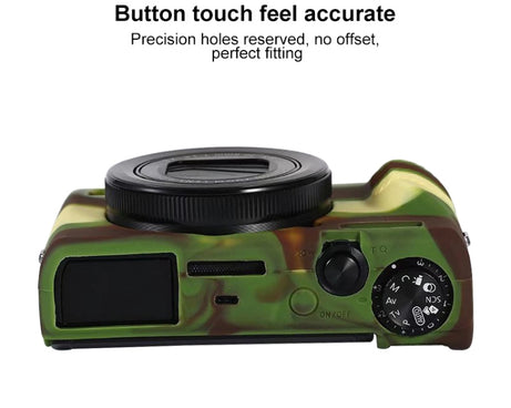 For Canon PowerShot G7 X Mark III / G7X III / G7X3 Soft Silicone Protective Case, For Canon PowerShot G7 X Mark III