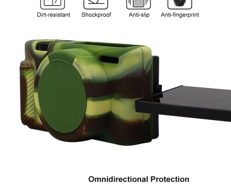 Soft Silicone Protective Case for Sony ZV-1, For Sony ZV-1