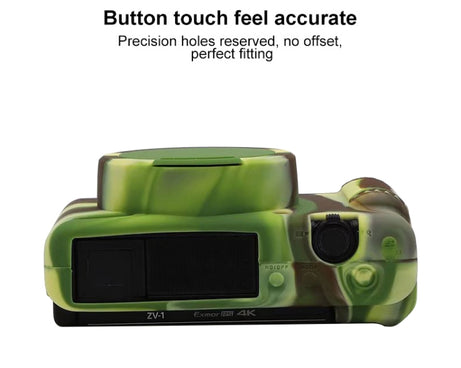 Soft Silicone Protective Case for Sony ZV-1, For Sony ZV-1