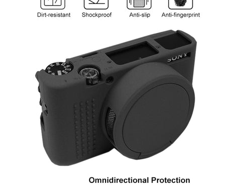 Soft Silicone Protective Case for Sony ZV-1, For Sony ZV-1