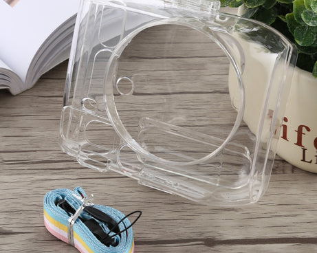 Protective Crystal Shell Case with Strap for FUJIFILM instax mini 70, For FUJIFILM instax mini 70