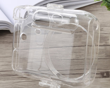 Protective Crystal Shell Case with Strap for FUJIFILM instax mini 70, For FUJIFILM instax mini 70