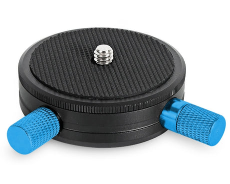 BEXIN QR-02 360 Degree Rotation Quick Release Head Camera Tripod Base Plate, QR-02 360