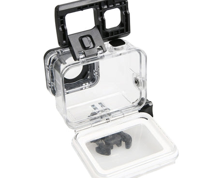 For GoPro HERO6 /5 Touch Screen 45m Waterproof Housing Protective Case with Buckle Basic Mount & Screw, No Need to Remove Lens, 45m Waterproof