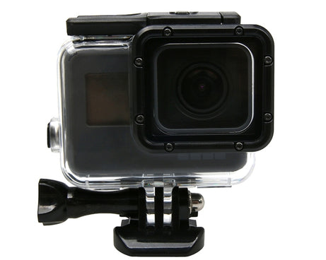 For GoPro HERO6 /5 Touch Screen 45m Waterproof Housing Protective Case with Buckle Basic Mount & Screw, No Need to Remove Lens, 45m Waterproof