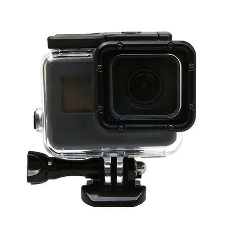 For GoPro HERO6 /5 Touch Screen 45m Waterproof Housing Protective Case with Buckle Basic Mount & Screw, No Need to Remove Lens, 45m Waterproof