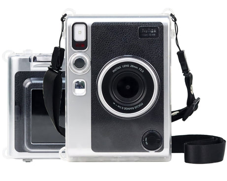 Protective Crystal Shell Case with Strap for FUJIFILM Instax mini EVO, For FUJIFILM Instax mini EVO
