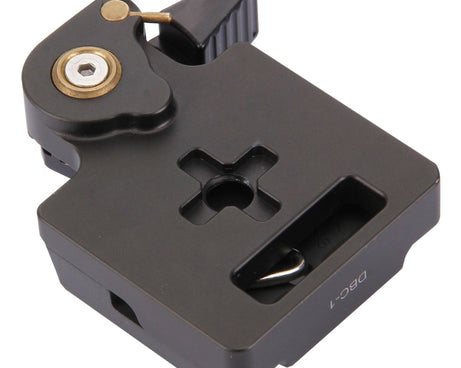 Fittest DBC-1 Aluminium Alloy Quick Release Clamp Adapter with 200PL-14 Quick Release Plate for Camera Tripod