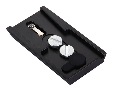 Fittest FC-501 Quick Release Assembly Aluminium Alloy Clamp Adapter with Quick Release Sliding Plate for Manfrotto Tripod 577 Replacement