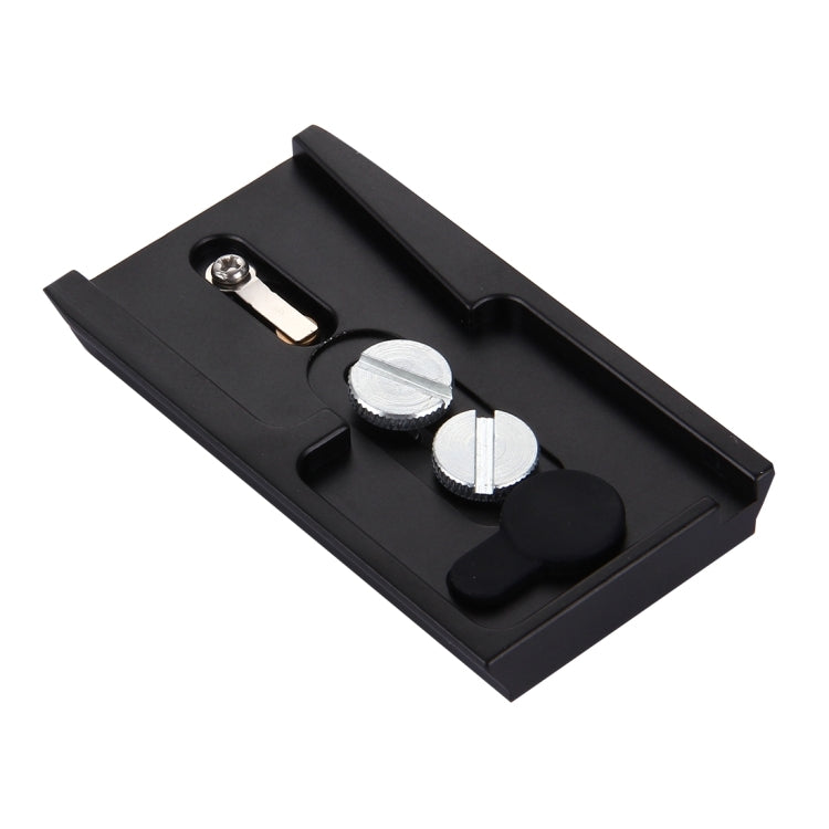 Fittest FC-501 Quick Release Assembly Aluminium Alloy Clamp Adapter with Quick Release Sliding Plate for Manfrotto Tripod 577 Replacement