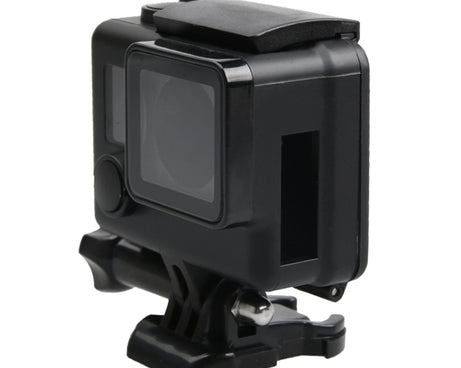 For GoPro HERO4 ABS Skeleton Housing Protective Case Cover with Buckle Basic Mount & Lead Screw, HERO4