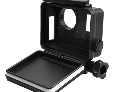 For GoPro HERO4 ABS Skeleton Housing Protective Case Cover with Buckle Basic Mount & Lead Screw, HERO4