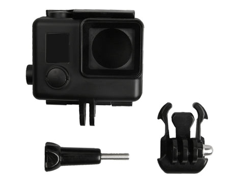 For GoPro HERO4 ABS Skeleton Housing Protective Case Cover with Buckle Basic Mount & Lead Screw, HERO4
