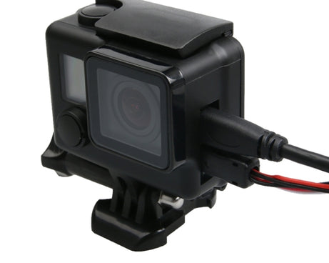 For GoPro HERO4 ABS Skeleton Housing Protective Case Cover with Buckle Basic Mount & Lead Screw, HERO4