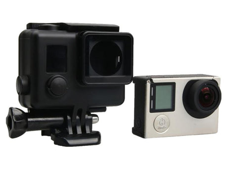 For GoPro HERO4 ABS Skeleton Housing Protective Case Cover with Buckle Basic Mount & Lead Screw, HERO4