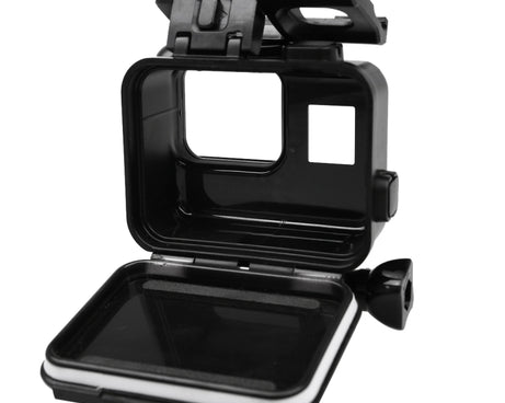 2 in 1 for GoPro HERO5 Touch Screen Back Cover + 45m Waterproof Housing Protective Case(No Need to Disassemble Lens When Installed) with Buckle Basic Mount & Lead Screw, No Need to Disassemble Lens