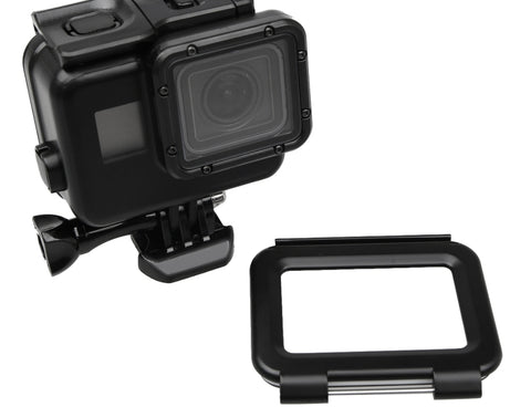 2 in 1 for GoPro HERO5 Touch Screen Back Cover + 45m Waterproof Housing Protective Case(No Need to Disassemble Lens When Installed) with Buckle Basic Mount & Lead Screw, No Need to Disassemble Lens