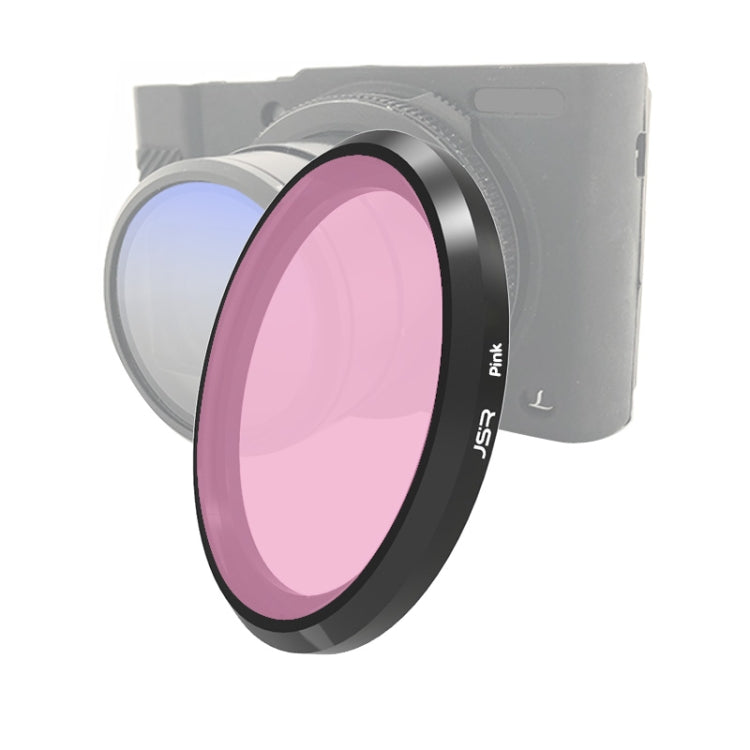 JSR Colored Lens Filter for Panasonic LUMIX LX10, Orange  Filter, Pink  Filter, Green  Filter, Blue  Filter, Purple Filter, Red Filter, Yellow Filter, Brown Filter