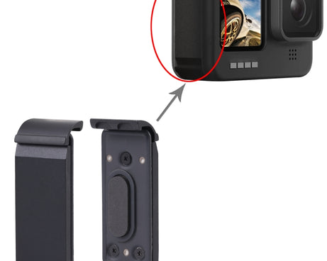 Metal Side Cover For GoPro HERO13 Black/HERO12 Black/HERO11 Black/HERO10 Black/HERO9 Black, For GoPro HERO13 Black/HERO12 Black/HERO11 Black/HERO10 Black/HERO9 Black