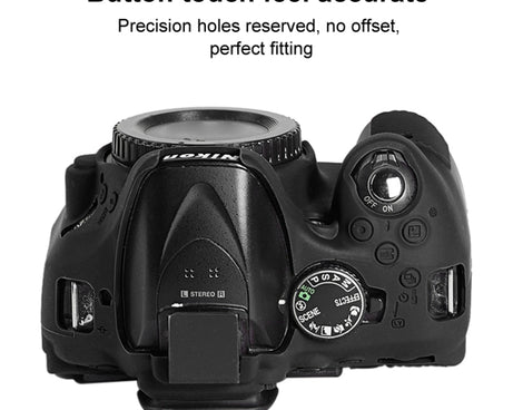Soft Silicone Protective Case for Nikon D5200, For Nikon D5200