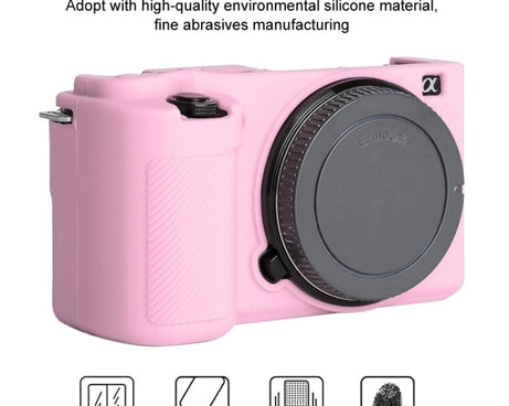For Sony ZV-E10 Soft Silicone Protective Case, For Sony ZV-E10
