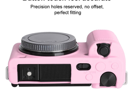 For Sony ZV-E10 Soft Silicone Protective Case, For Sony ZV-E10