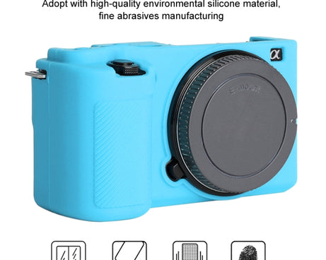 For Sony ZV-E10 Soft Silicone Protective Case, For Sony ZV-E10