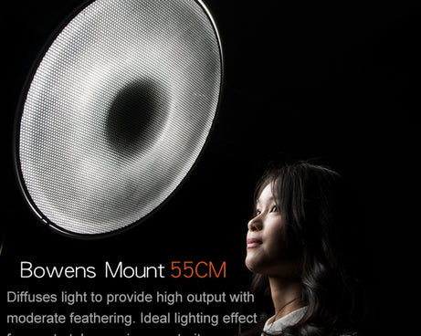 Godox RS42CM 42cm Studio White Beauty Dish Reflector Bowens Mount Diffuser, RS42CM