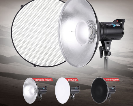 Godox RS42CM 42cm Studio White Beauty Dish Reflector Bowens Mount Diffuser, RS42CM