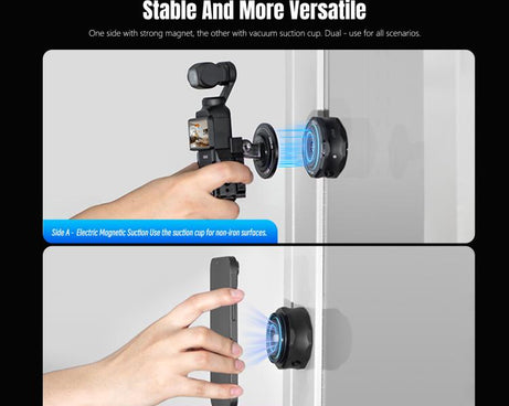STARTRC Universal Electric Magnetic Suction Cup Mount, Suction Cup Mount