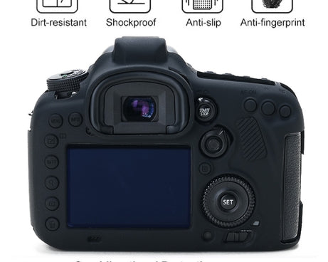 For Canon EOS 7D Mark II Soft Silicone Protective Case, For Canon EOS 7D Mark II