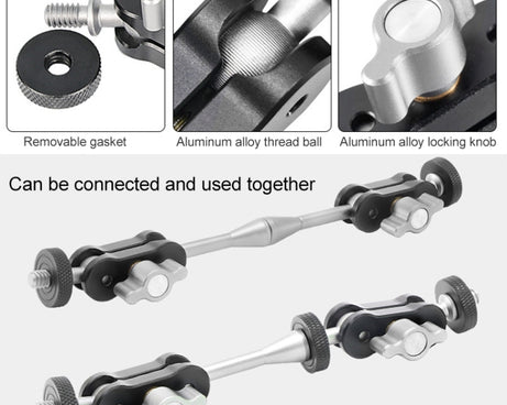 BEXIN TM-4 Multi-function Magic Arm Ball Mount Clamp Clip, TM-4