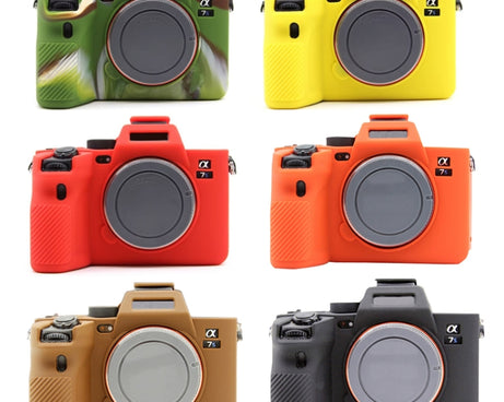 For Sony  A7S III / A7S3 Soft Silicone Protective Case, For Sony A7S III / A7S3