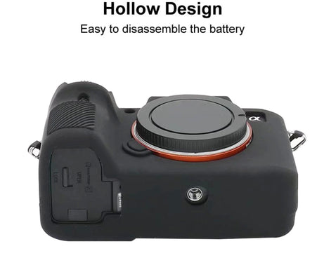 For Sony  A7S III / A7S3 Soft Silicone Protective Case, For Sony A7S III / A7S3