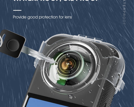 For Insta360 X3 STARTRC No Disassembly Transparent Lens Protection Cover