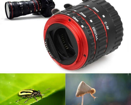 Camera Macro Adapter Ring Close-Up Adapter for Canon EF Lens / EF-S Lens, ABS Macro Adapter Ring