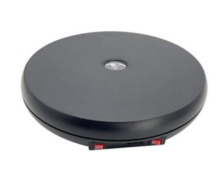 25cm LED Light Electric Rotating Display Stand Turntable