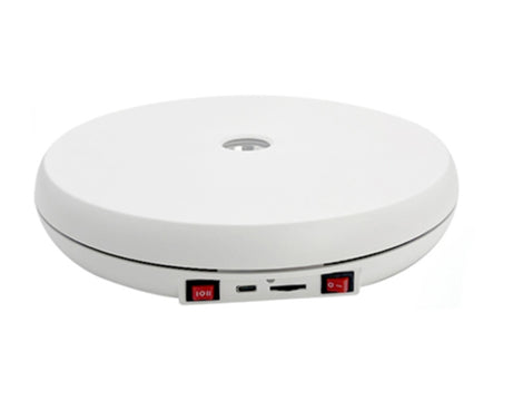25cm LED Light Electric Rotating Display Stand Turntable