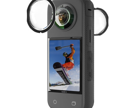 For Insta360 X3 STARTRC Lens Guard PC Protective Cover, For Insta360 X3 Lens Guard
