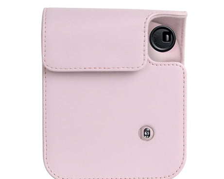 For FUJIFILM instax mini 12 Full Body Leather Case Camera Bag with Strap