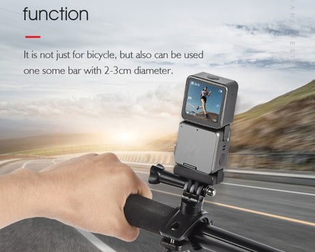 STARTRC Upgrade Bike Handlebar Fixed Mount Holder For DJI OSMO 360 / Action 3 / Action 2 / OSMO Action