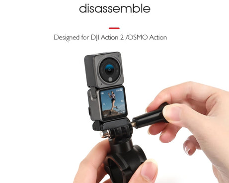 STARTRC Upgrade Bike Handlebar Fixed Mount Holder For DJI OSMO 360 / Action 3 / Action 2 / OSMO Action