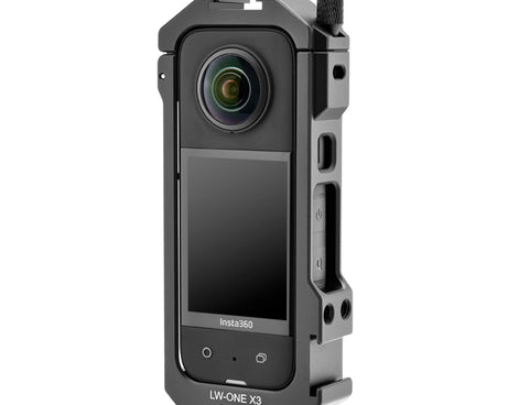 For Insta360 X3 YELANGU LW-ONE X3 Metal Cage Extended Frame Case